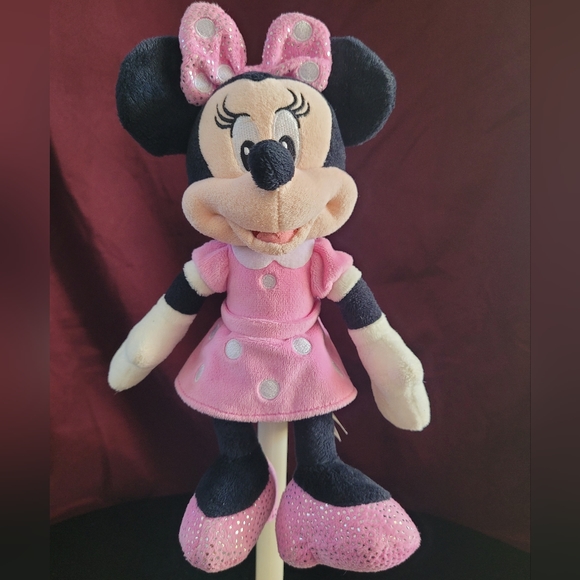 Disney junior Mickey mouse clubhouse plush Minnie stuffed Toy 10" - Picture 1 of 14
